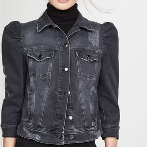 Retrofete Ada Denim Jacket in faded black
